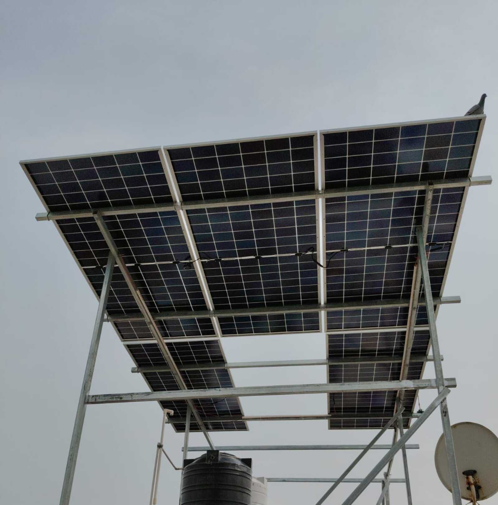 KPD Solar Energy installation team at work